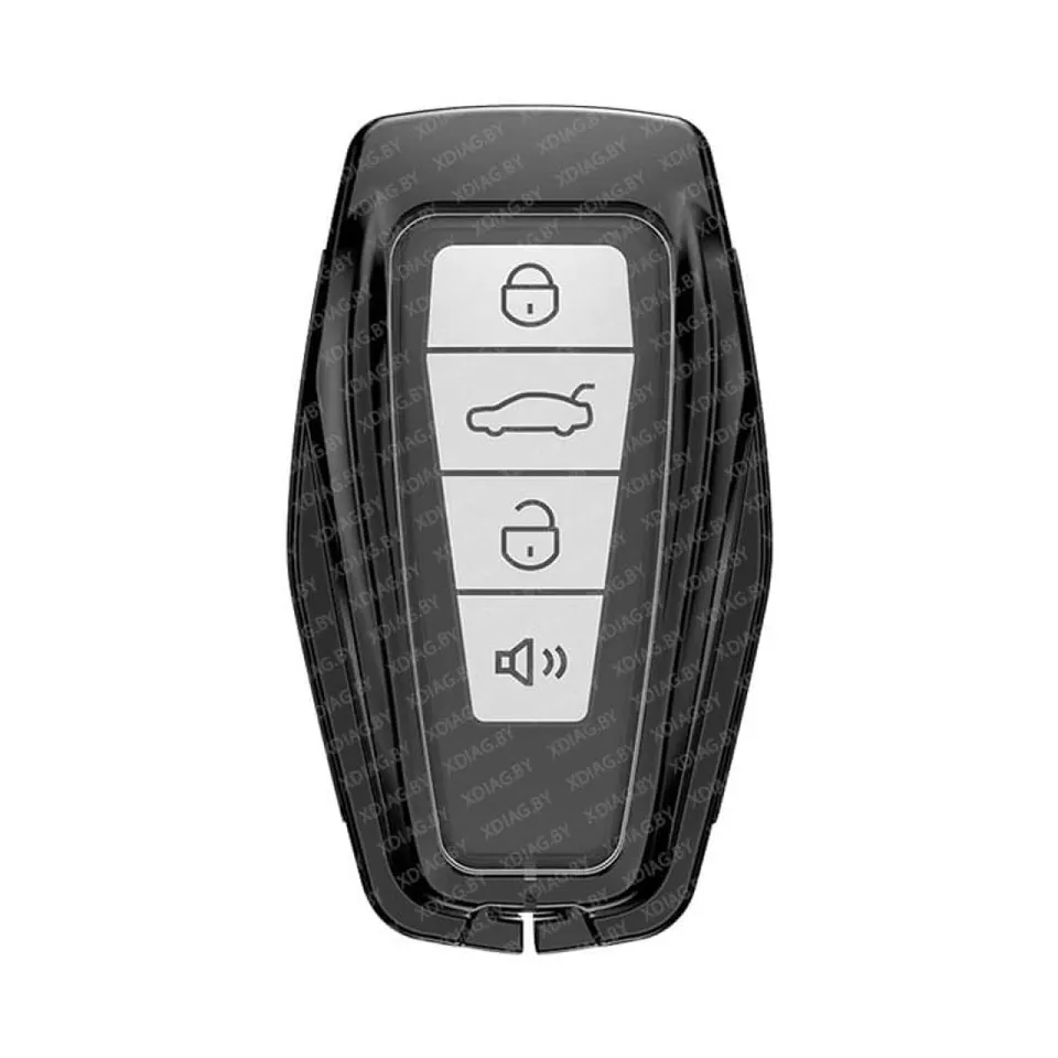 Ключ Geely ID47 433 MHz с кнопкой Panic