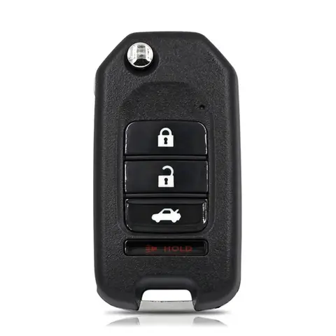 Ключ KeyDiy KD B10-3+1 в стиле Хонда (с кнопкой тревоги) - диагностическое оборудование
